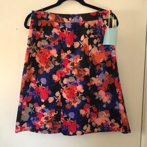 NWT Floral Skirt